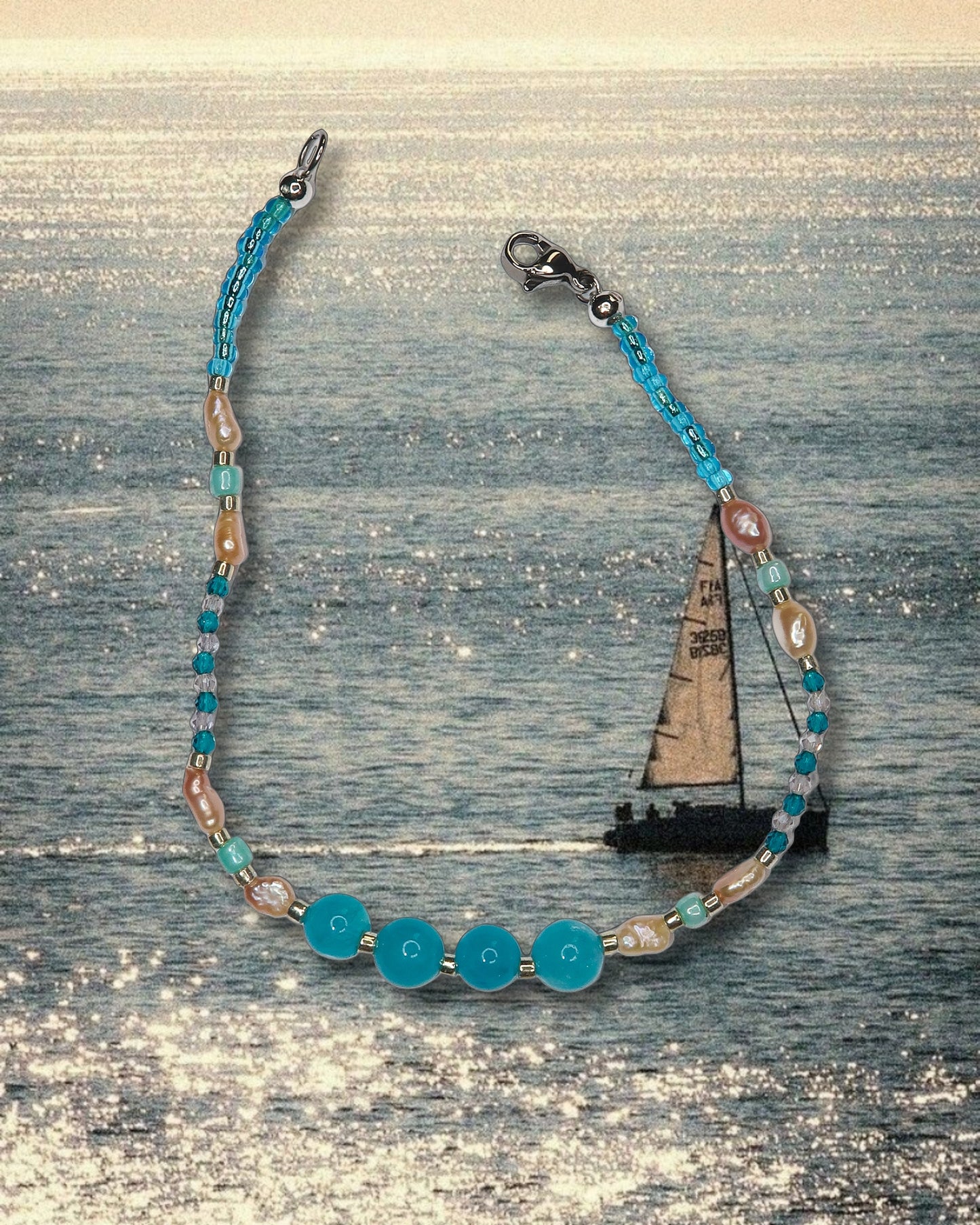 Bracelet Blue Coco #B