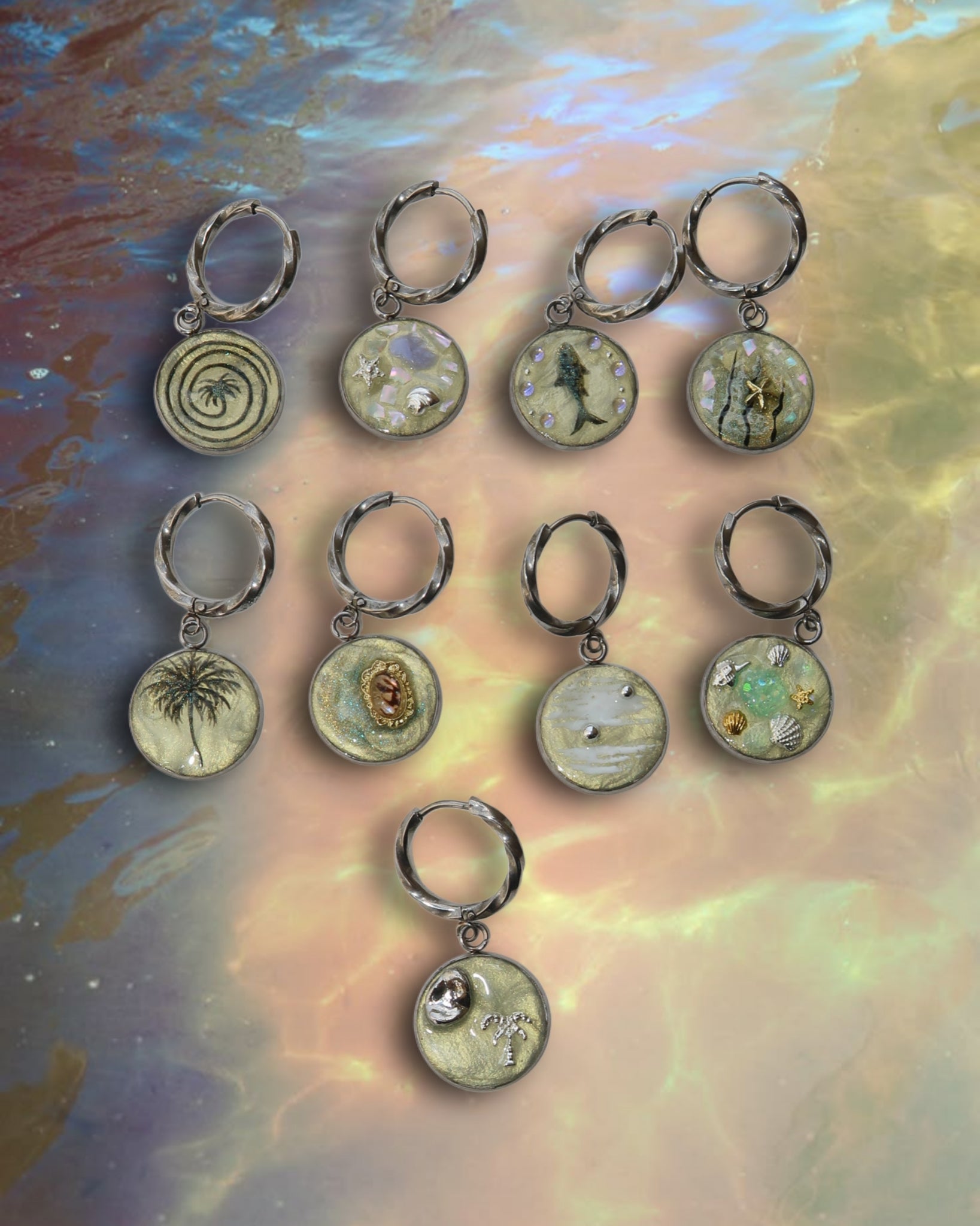Boucles d'oreille Sablea