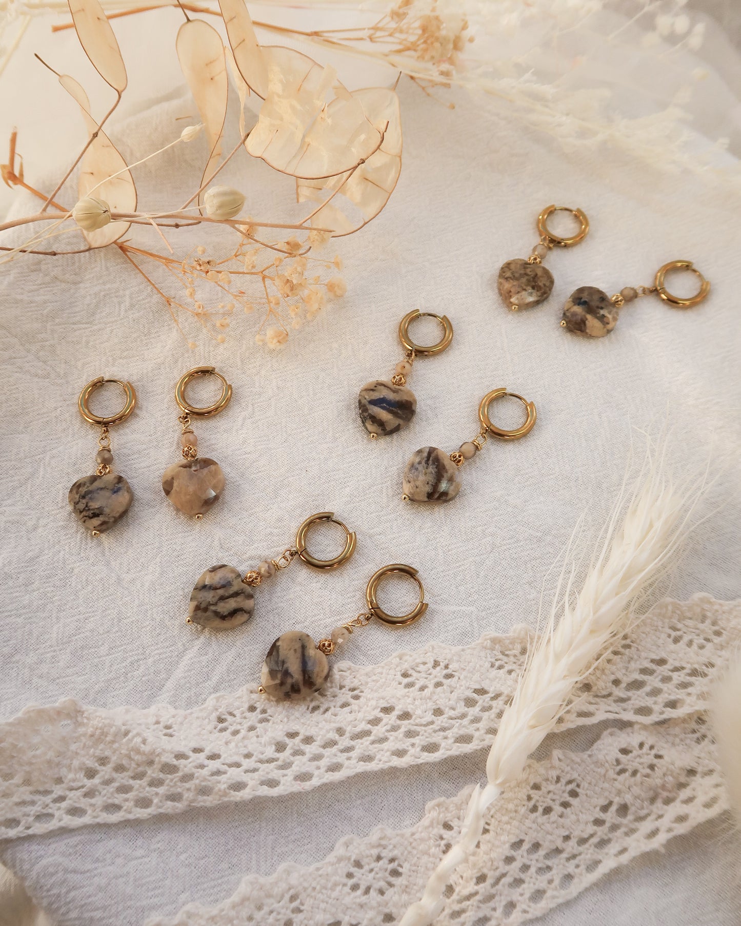 Boucles d’oreilles "Sandstorm"