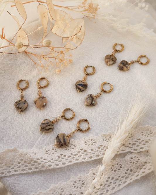 Boucles d’oreilles "Sandstorm"
