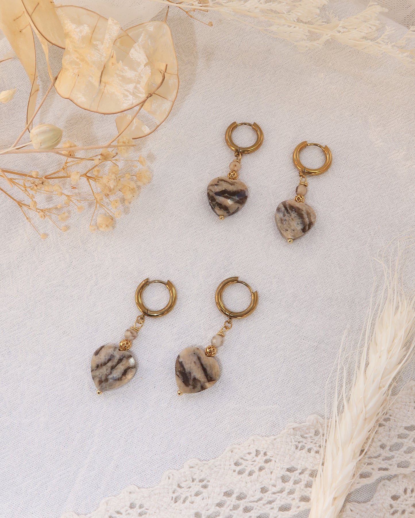 Boucles d’oreilles "Sandstorm"