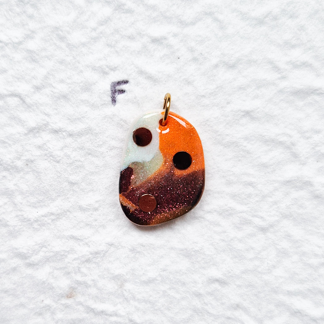 Pendentifs en pâte polymère #01