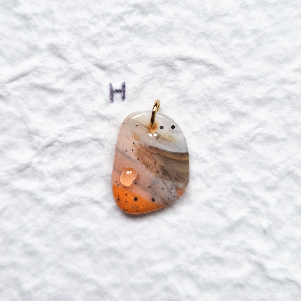 Pendentifs en pâte polymère #01